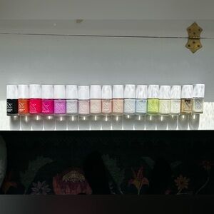Lot of 17 Olive & June nail polishes